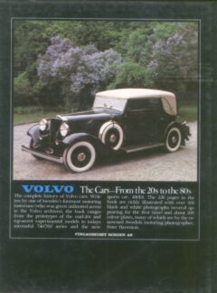 Volvo, The Cars-From the 20s to the 80s